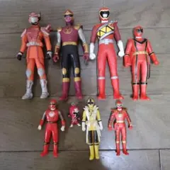 戦隊ヒーロー フィギュア 5体セット - メルカリ