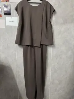 値下げしました！アダムエロぺ　オールインワン　オケージョンドレス