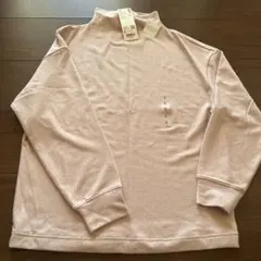 新品ソフトニットフリース　モックネックT SサイズUNIQLO