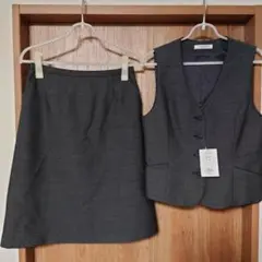 事務服　ベスト　スカート　大きいサイズ