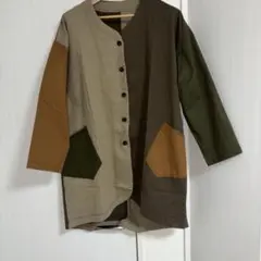 カラーブロックジャケット