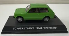 コナミ絶版名車コレクション トヨタスターレット　1300s （KP61）1978のサムネイル