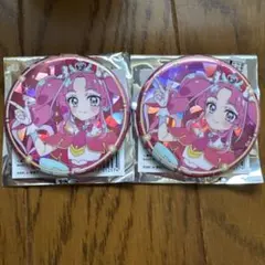 ハートキャッチプリキュア 花咲つぼみ キュアブロッサム 缶バッジ 2点