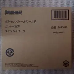 ポケモンスケールワールド カントー地方 タケシ＆イワーク