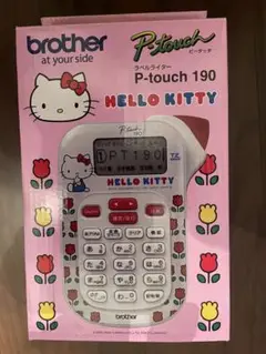 ✨激レア✨Brother P-touch 190 ハローキティ ブラザー工業 ラベルライター P-touch 190 ハローキティホワイト