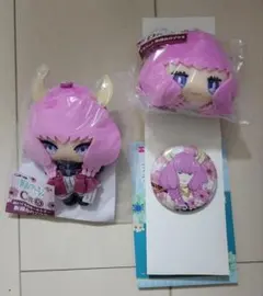 エニマイくじ 葬送のフリーレン 断頭台のアウラ ぬいぐるみキーホルダー セット