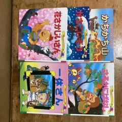 【お話の記憶・情操教育に】はじめての世界名作えほん 日本の昔話 5冊セット