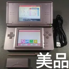 美品 ニンテンドー DS Lite DSライト 本体 メタリックロゼ