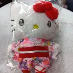 ハローキティ 浴衣 ぬいぐるみ ポーチ