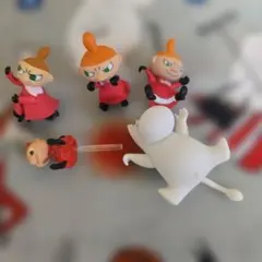 ムーミンとリトルミイのフィギュアのサムネイル