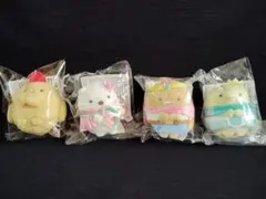 新品　すみっコぐらし　てのりぬいぐるみ　空の王国とふたりのコ　 4点セット