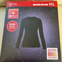 UNIQLO HEATTECH ブラック 3XL 超極暖