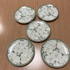 ナルミ 花柄 皿 5枚セット