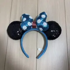 ミッキー耳カチューシャ スパンコール付き