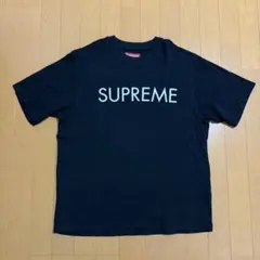 Supreme Raised Script Tee Navy L 新品 | Mercari
