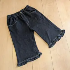 お値下げ→柔らかいデニムライクハーフパンツ