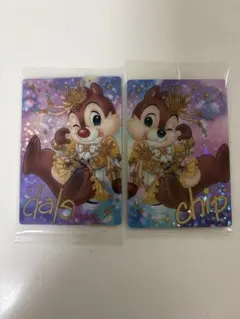 ディズニーウエハース2　スペシャルカード　チップ＆デール【即日発送⭐️】