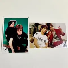 【美品】嵐 旧ロゴ 公式写真 二宮和也 櫻井翔 まとめ売り