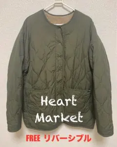 リバーシブル キルティングジャケット