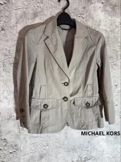 ☘️MICHAEL KORS ベージュ テーラードジャケット きれいめ カジュアルのサムネイル