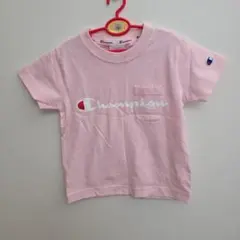 Champion ピンク Tシャツ 120のサムネイル