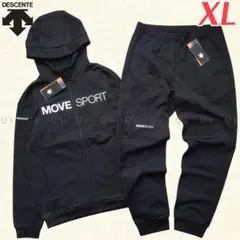 デサント MVSP ジャージ 上下セット パーカー パンツ BLK 新品 XL