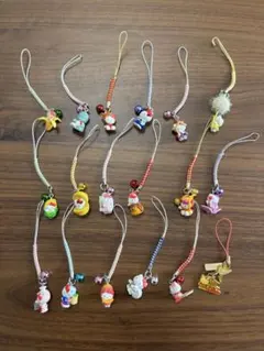 ご当地キティ ストラップ 18個 まとめ売り 平成レトロ サンリオ　レア　限定