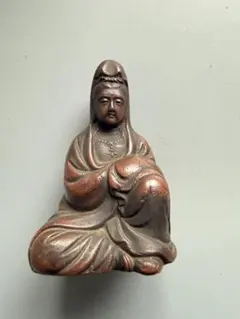 仏教美術【観音菩薩立像】鉄仏 仏像 - メルカリ