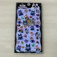 【新品・正規品】ヴィランズ　プチドロップステッカー