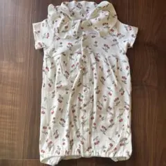 ♡futafuta♡チェリー柄2wayオール　50-60-70㎝　バースデイ