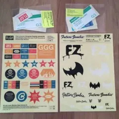 【レア】tlgf futurezombie ステッカーセット