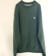 Champion ダークグリーン トレーナー　XLヴィンテージ中央アメリカ産のサムネイル