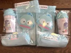 ハンギョドン 手鏡２フェイスタオル2ペンケース２タンブラー２　一番くじ