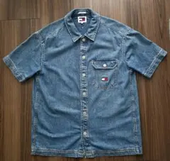 TOMMY JEANS デニムシャツ 半袖 Mサイズのサムネイル