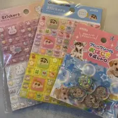 ぴ*ん様 タイルシール②種+おはじきシール