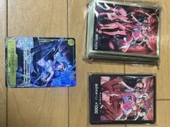 トラファルガー・ロー【パラレル】1枚、ドン!!カード10枚、限定スリーブのセット