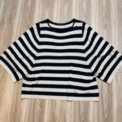 WEEKEND MaxMara ボーダーカットソー 五分袖