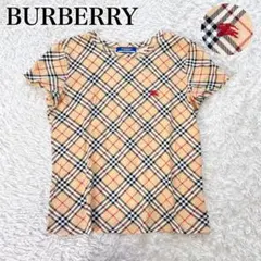バーバリー BURBERRY Tシャツ ノバチェック ロゴ刺繍 y2k 半袖のサムネイル