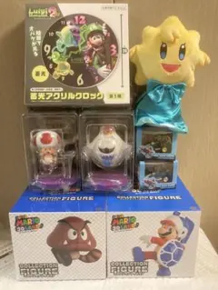 スーパーマリオ　ルイージマンション　フィギュア　ぬいぐるみ　ミニカー　まとめ売り