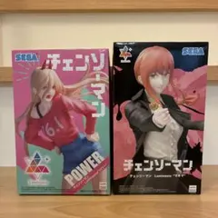 チェンソーマン Luminasta マキマ パワー フィギュア 2種　プライズのサムネイル