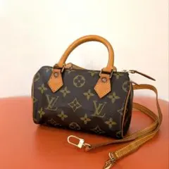 ルイ・ヴィトン ミニ・スピーディ ストラップ付き