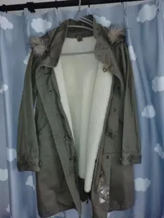 shuca l. モッズコート カーキ Lサイズ