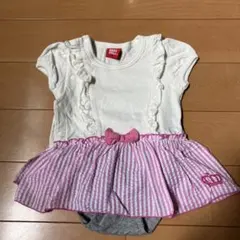 BABY DOLL フリル付きトップス 70