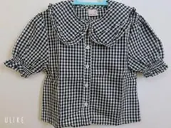 petit main チェック柄シャツ 90cm