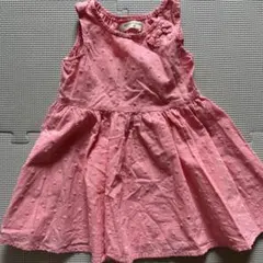 NAUGHTY COMPANY ノースリーブ ワンピース ピンク 80cm