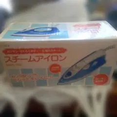 【箱付き】「siroca スチームアイロン SSIR-100」青/白のサムネイル