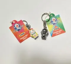 レトロ　ドラえもん　ドラミちゃん　メタル　キーホルダー