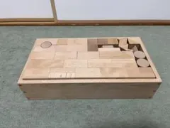 木製 積み木 収納ボックス付き ドクスピール 192個セット - メルカリ