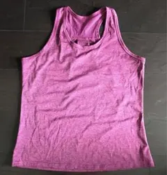 ピンク メッシュバック ヨガウェア