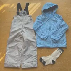キッズスキーウェア　IGNIO 130 上下セット　＆スキーソックス